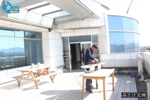 台北市中山區辦公大樓 冷氣清潔保養  (4)
