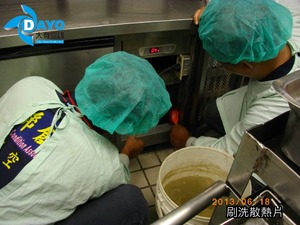 台北市醫療大樓廚房 空調清潔保養 (5)